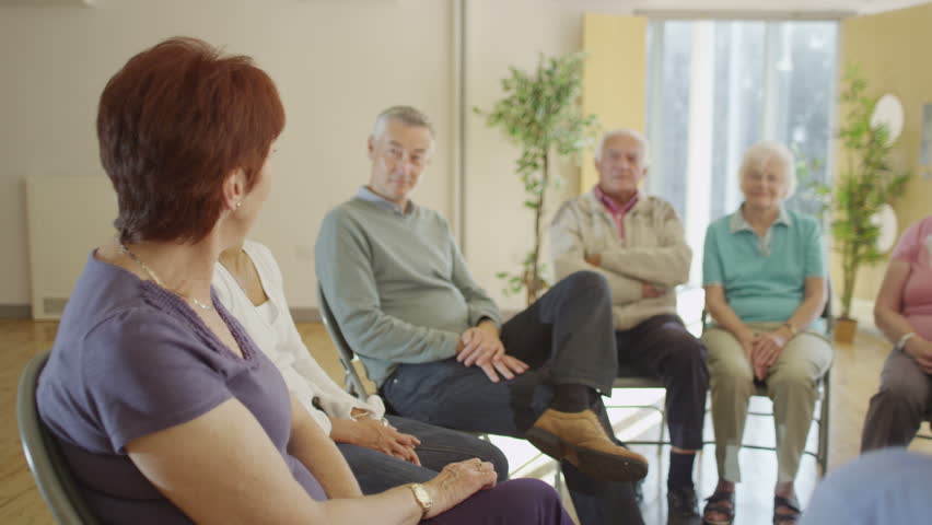 Group therapy older adult - Porn pic
